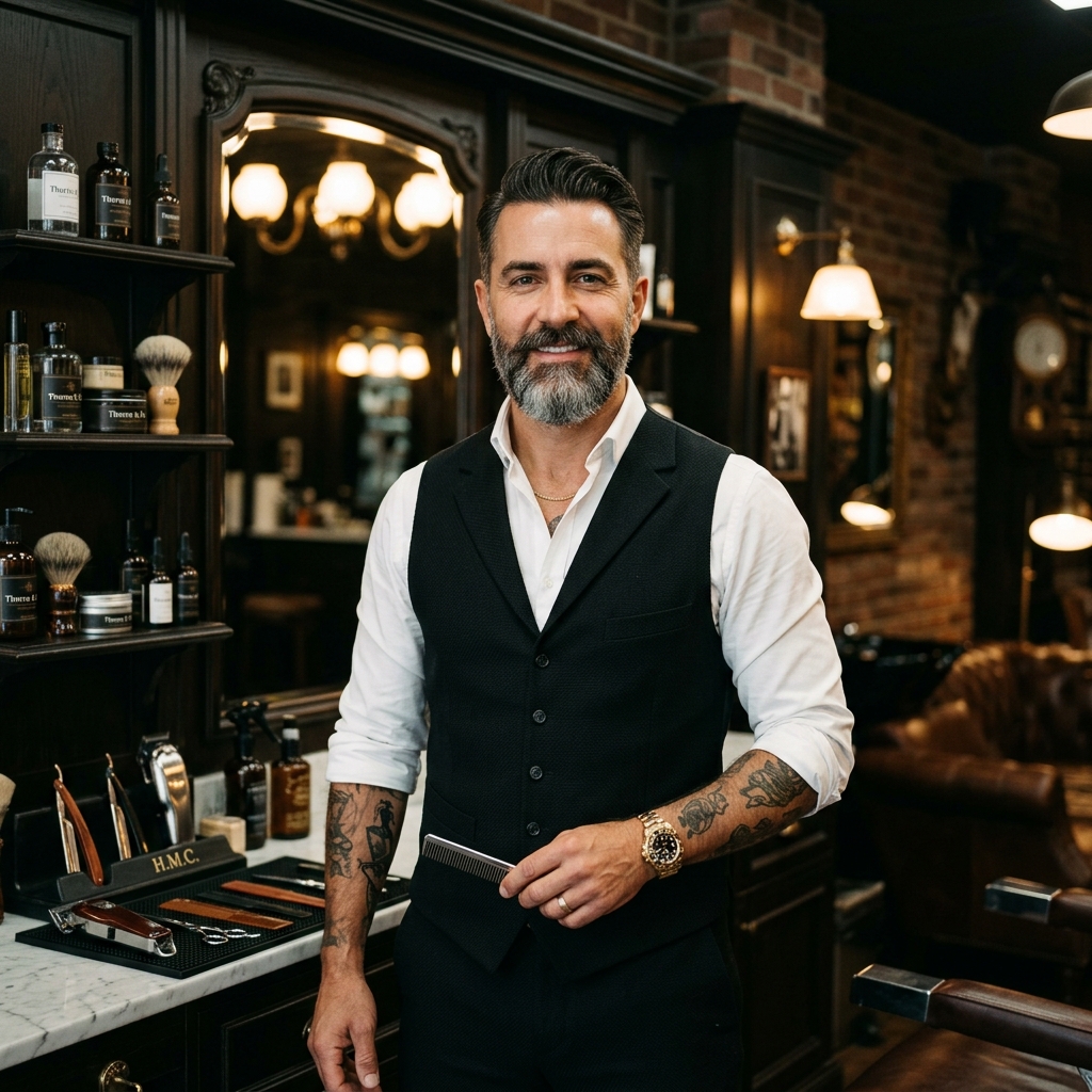 Mestre Barbeiro da Maison du Barbier